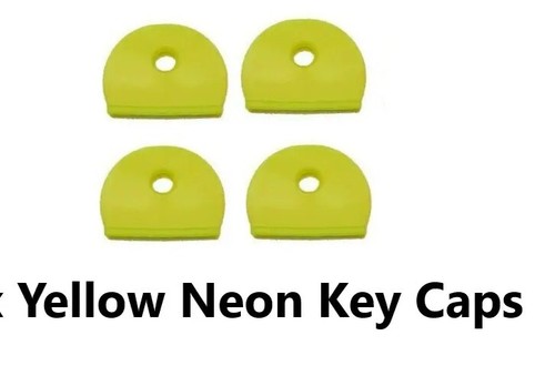 Yellow neon key caps - 20,