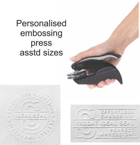 Personalised embossing press