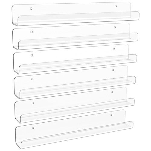 Pack clear acrylic shelves - pack,