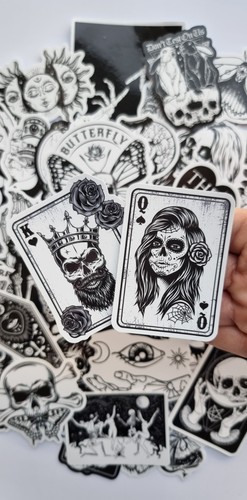 Gothic stickers tattoo - x,