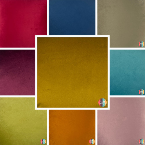 Plush velvet upholstery - plush,