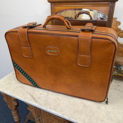 Vintage courier brown - vintage, rigid