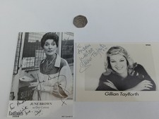 Eastenders hand signed cast