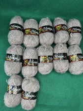 Monique Hayfield Spin Great Yarns Brushed DK Grey Crafting Knitting Yarn