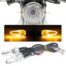 2X Universal Motorcycle LED Indicator Blinkers Turn Signal Light Motor Dirt Bike