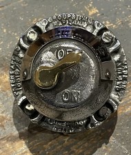 Vintage Industrial Walsall Brass Toggle Light Switch Crabtree Revo Benjamin