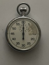 Vintage Swiss Stopwatch Fully Working 1960’s
