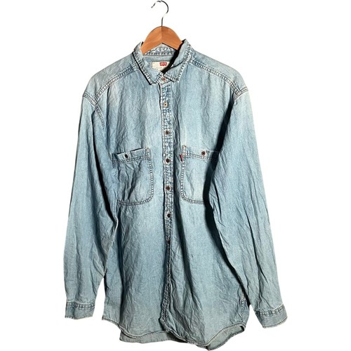 Levi denim shirt - denim, men's
