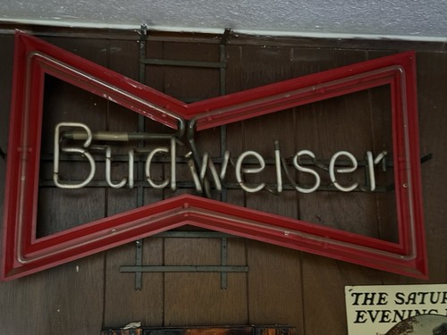 Vintage 1980s budweiser - vintage, bowtie