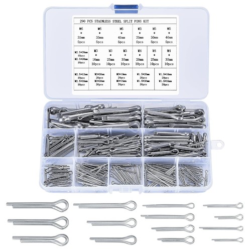 290 pcs cotter - cotter, assortment