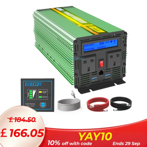 Edecoa power inverter - power, to