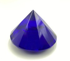 Rosenthal Signed Blue Glass