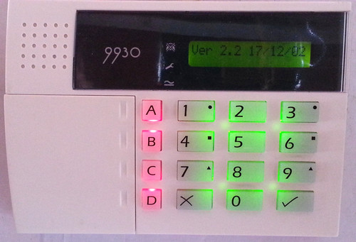Scantronic 9930 remote alarm - remote,