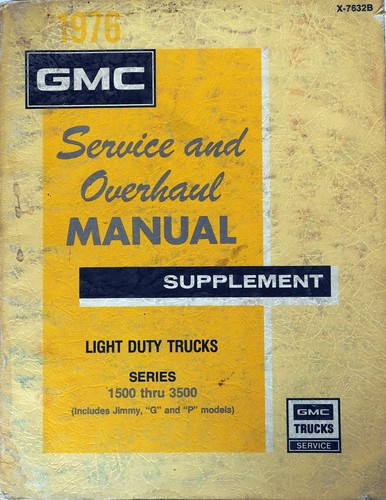 1976 gmc truck suburban jimmy - gmc,