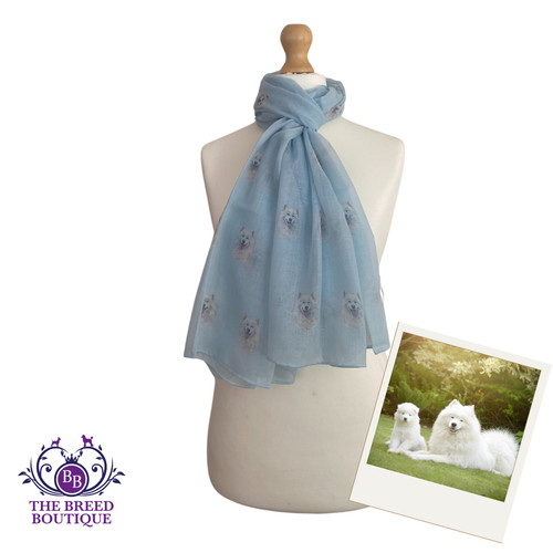 Samoyed scarf ladies - samoyed,
