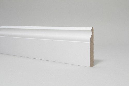 Skirting board white - board,
