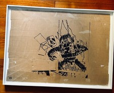 3D Robert del Naja street art ,writing no Banksy, Massive Attack