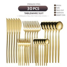30X CUTLERY DINNER SET