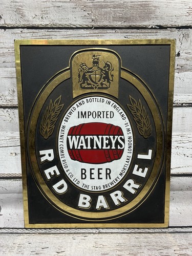 Vtg watneys red barrel - red,