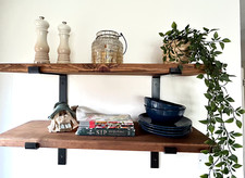 Rustic wooden scaffold board - rustic,