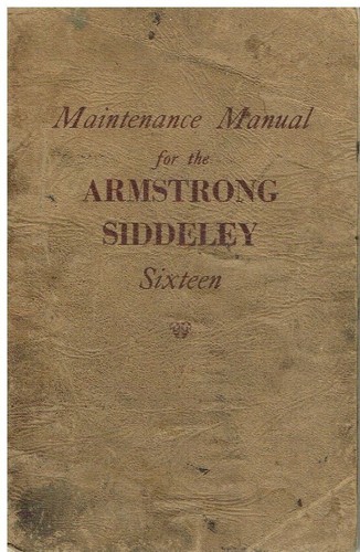 Armstrong siddeley sixteen - armstrong,