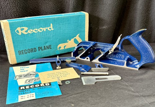 Record 078 rebate fillister - 078, &