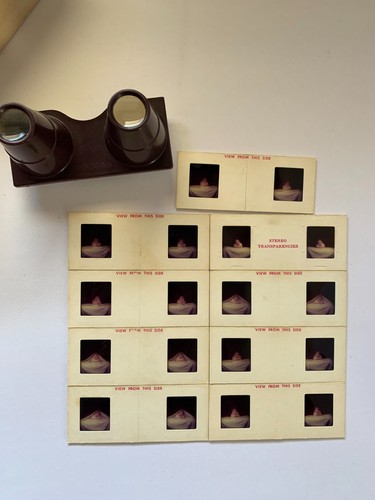 Vintage stereo slides - stereo,