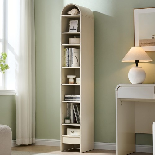 67in tall arched - 67in, bookshelf