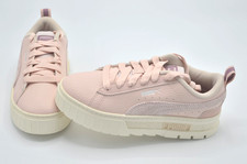 Puma Mayze Dusty Summer PS Trainers in Pink UK Size 2 - 100% Authentic Sneakers