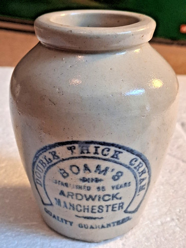 Antique cream pot boam s - pot,