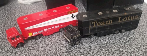 Polistil ferrari and lotus - and,