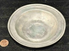 Small Vintage Pewter Bowl, Possibly English or American, Early 1900's