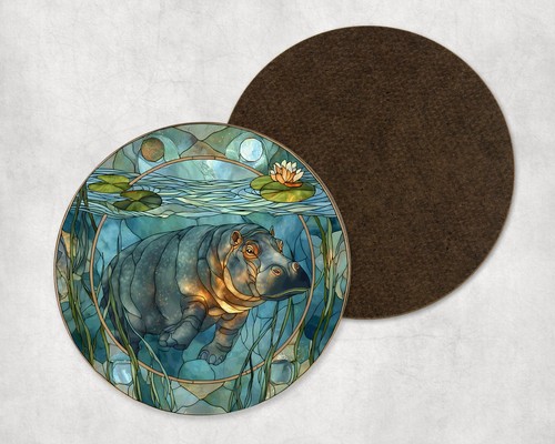 Swimming hippo wild animal - swimming,