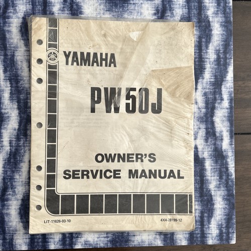 Yamaha pw50j 1982 oem - yamaha,