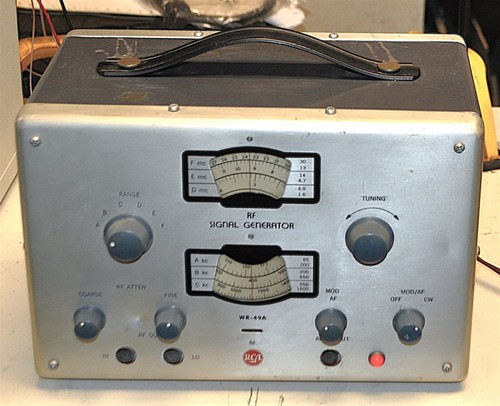 Rca model 49a signal - model, rf