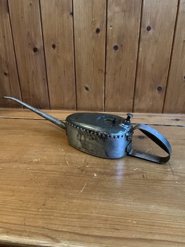 Vintage oil can - can,