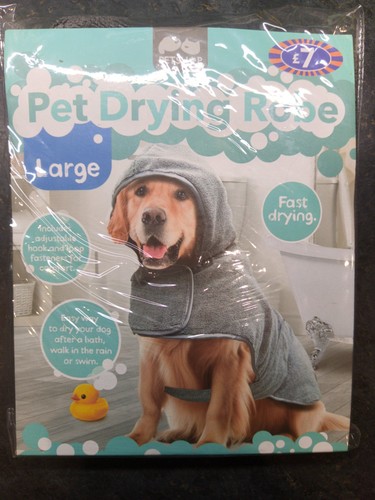 Pet drying robe - robe, –
