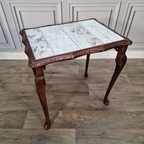 Vintage side coffee table - coffee,