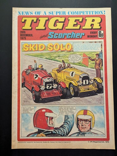 Tiger and scorcher - and, comic