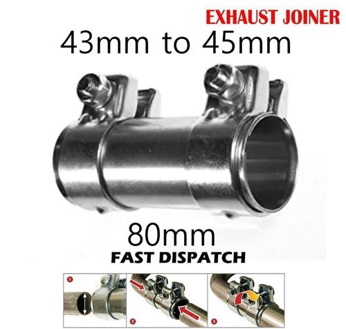 New car exhaust pipe - new, connector