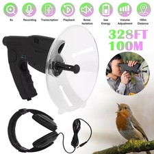 Parabolic microphone monocular - microphone,