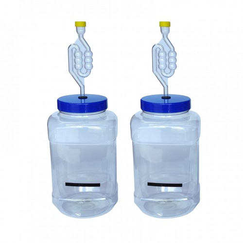 Wide neck plastic demijohns - wide,