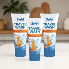 3 Swirl Travel Wash Laundry