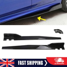 117cm Glossy Black Side Skirt