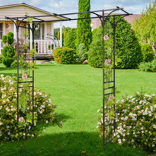 Garden arch metal frame - garden,