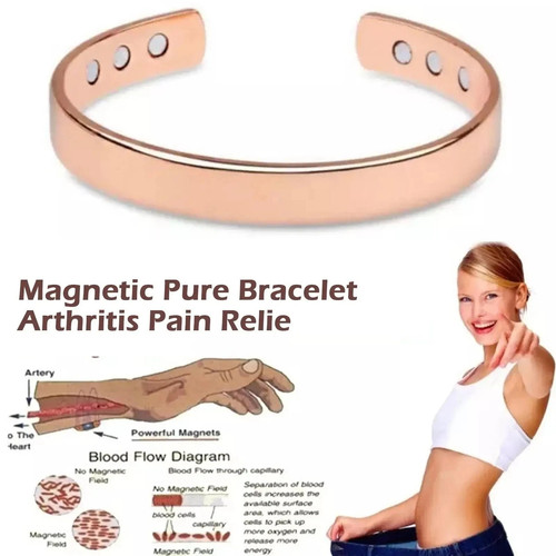 Pure copper bracelet - copper,