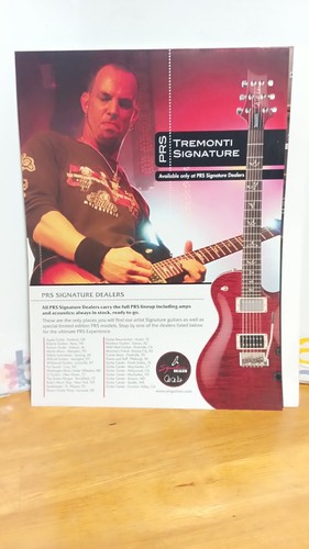 Prs tremonti guitar - guitar, print