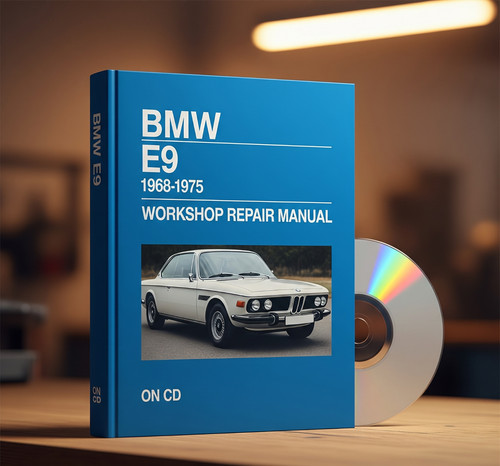 Bmw workshop manual repair - e9,