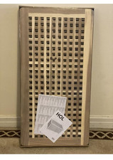 Brand New Flat Packed IKEA HOL 98 cm x 50 cm Storage/Side Table,Acacia,50161321