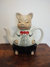 Master Piggy Teapot By Tony